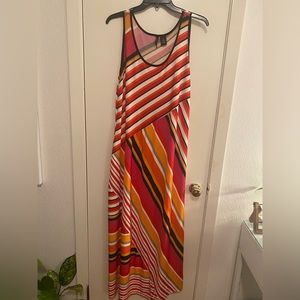 New Directions Multicolor Maxi Dress